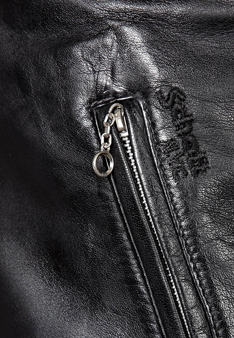 Schott Leather jacket - black - Zalando