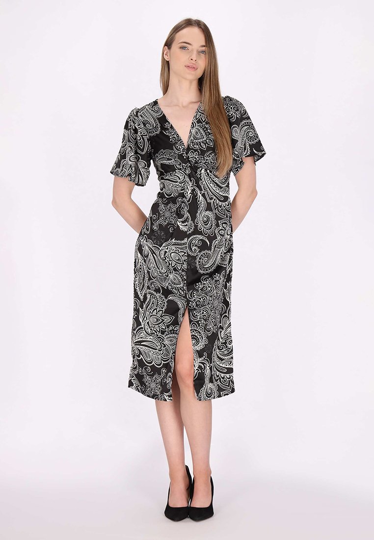 dreimaster Jurk zwart