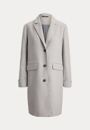 Lauren Ralph Lauren, HERRINGBONE COAT - Класическо палто - cream grey