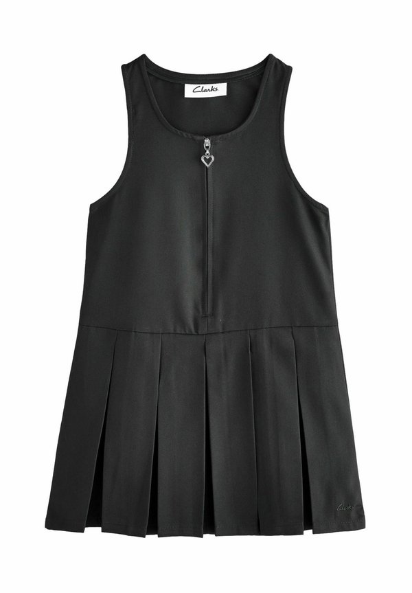 REGULAR FIT - ZIP FRONT PLEATED SCHOOL PINAFORE - Freizeitkleid