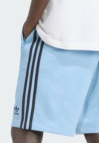 adidas Originals 3-STRIPE  - Donji dijelovi trenirke - ash blue   black