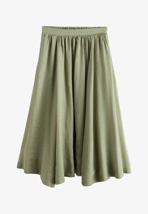 Next, Pliceret nederdel /Nederdele med folder - khaki green
