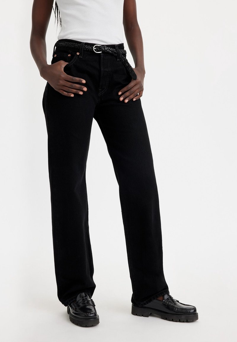 Levi's® Jeans a sigaretta - black denim
