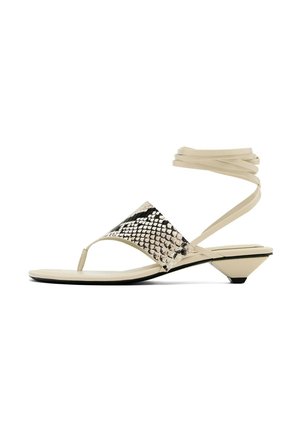 T-bar sandals - multi coloured