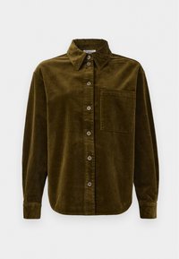 Overhemdblouse - olive