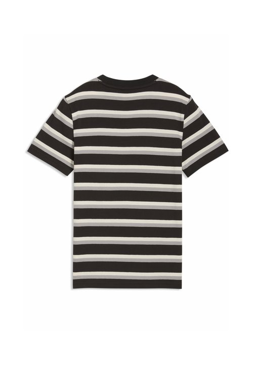 PUMA Camiseta Casual de Niño ESS ELEVATED Striped Negro — photo 6