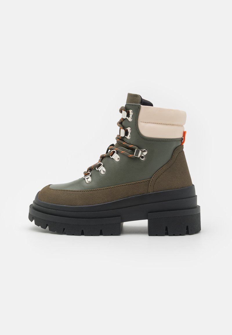 ONLY SHOES ONLBEATRIX HIKING BOOT Platformnilkkurit khaki Zalando.fi