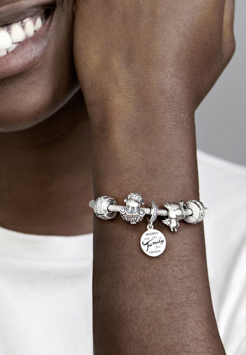 Pandora FRIENDS ARE FAMILY - Talizman - silver coloured