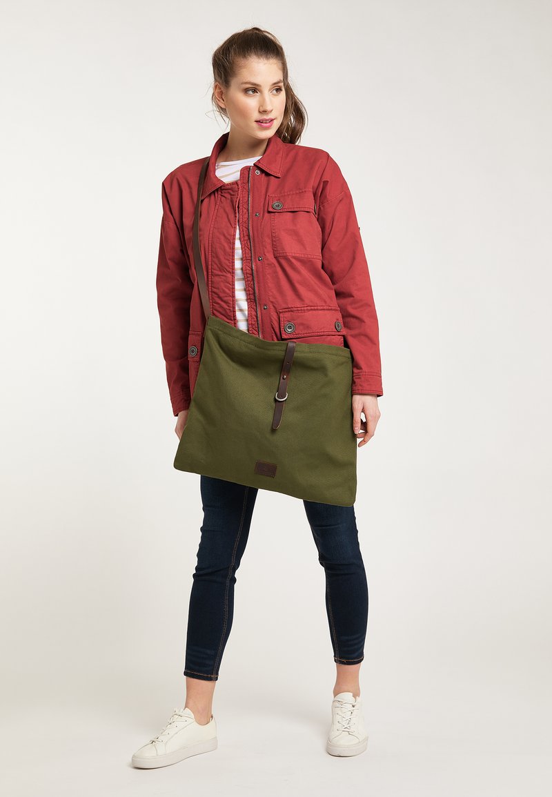 Damen Handtaschen | DreiMaster Shopping Bag oliv braun/oliv - CU71061 Damen Handtaschen | DreiMaster Shopping Bag oliv braun/oliv - CU71061