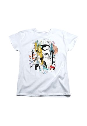 STAR WARS ABSTRACT TROOPER - Print T-shirt - white