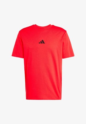 adidas Sportswear, T-shirt basic - pure ruby black