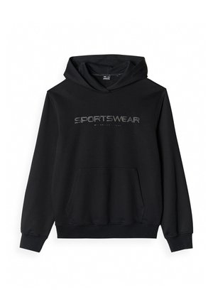 Hoodie - deep black