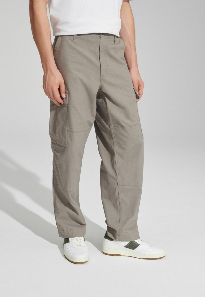 Next RELAXED FIT RIPSTOP - Cargobukser - light grey