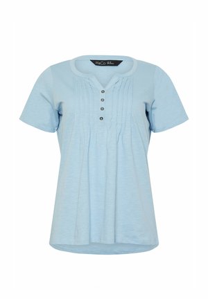 M&Co, SHORT SLEEVE - Blusa - light blue