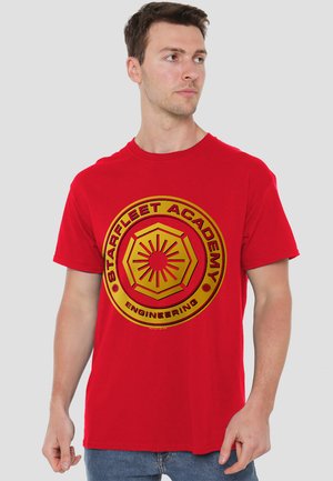 STAR TREK ENGINEERING - Print T-shirt - red
