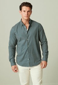 Next STRETCH OXFORD - Camicia - green
