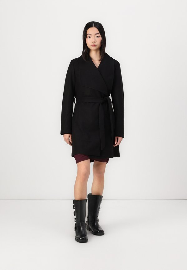 VICOOLEY COLLAR BELT COAT - Kurzmantel