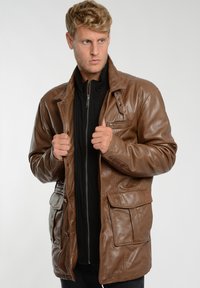 JCC Lederjacke - dark brown