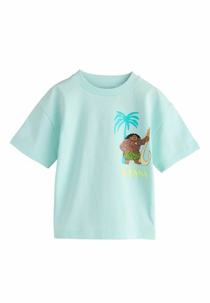 Next, REGULAR FIT - MOANA SHORT SLEEVE T-SHIRT . - Print T-shirt - blue