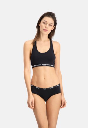 HIPSTER 2 PACK - Briefs - black / black