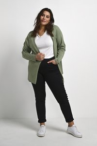 Kaffe Curve FARSIA - Cardigan - hedge green