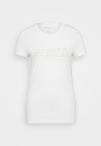 SANGALLO  - T-shirt con stampa - white