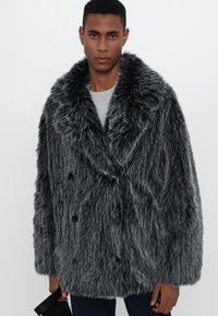 Michael Kors PEACOAT UNISEX  - Jachetă de iarnă - black/white