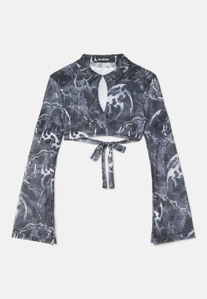 CAMO MESH WRAP - Blúzka - camo