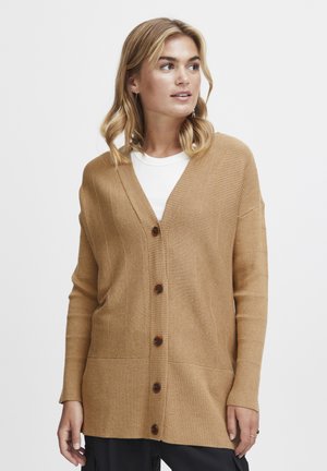 Fransa VISCA CAR  - Cardigan - Tiger's Eye Melange