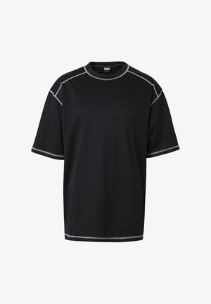 Urban Classics, CLOSEHOLE TEE - Basic T-shirt - black
