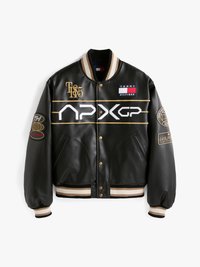 Tommy Hilfiger F1 MOVIE RACING VARSITY JACKET - Giacca in similpelle - black
