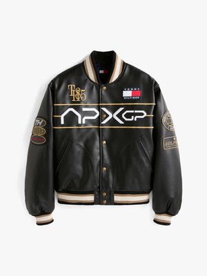 Tommy Hilfiger F1 MOVIE RACING VARSITY JACKET - Faux leather jacket - black