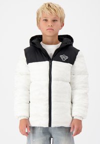 Black Bananas JR. PEEK FREEZE PUFFER  - Winterjas - white