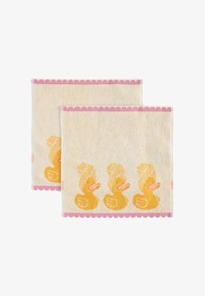 Next, SET OF 2 DUCK SPA FACE CLOTHS - Sada uterákov - yellow
