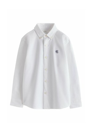 Next, SHORT SLEEVE BACK GRAPHIC T-SHIRT - Hemd - blue white beans and toast