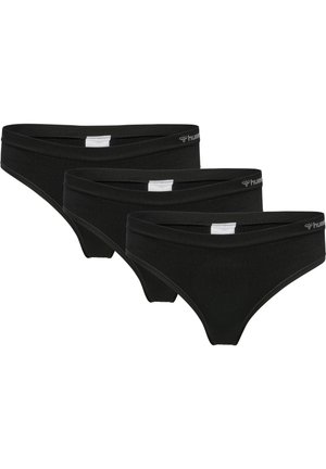 JUNO 3 PACK SEAMLESS HIPSTER - Slip - black