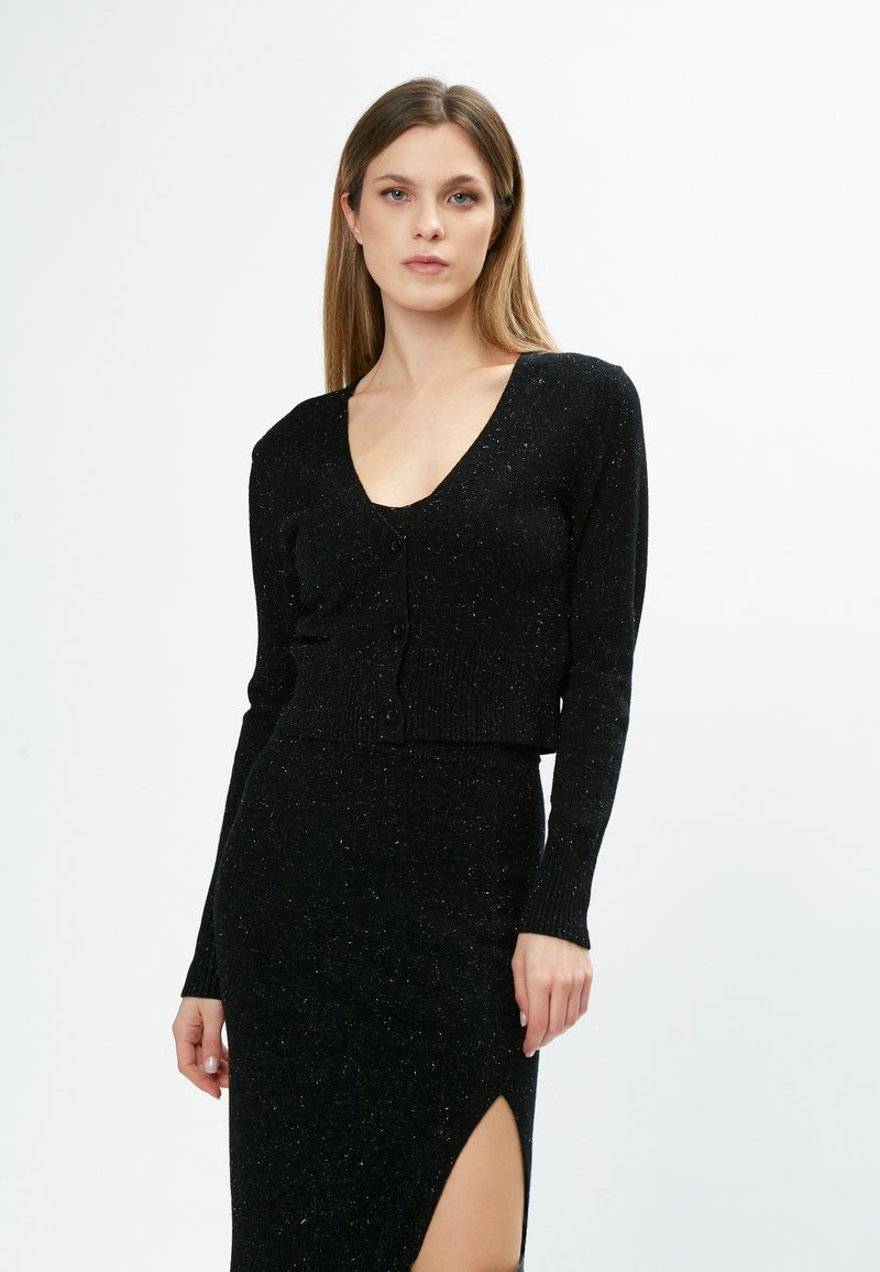 INFLUENCER Cardigan - black