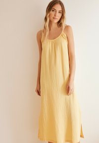 women'secret Maxi-jurk - yellow