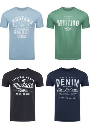 TEE 4 PACK - T-shirt print - farbmix