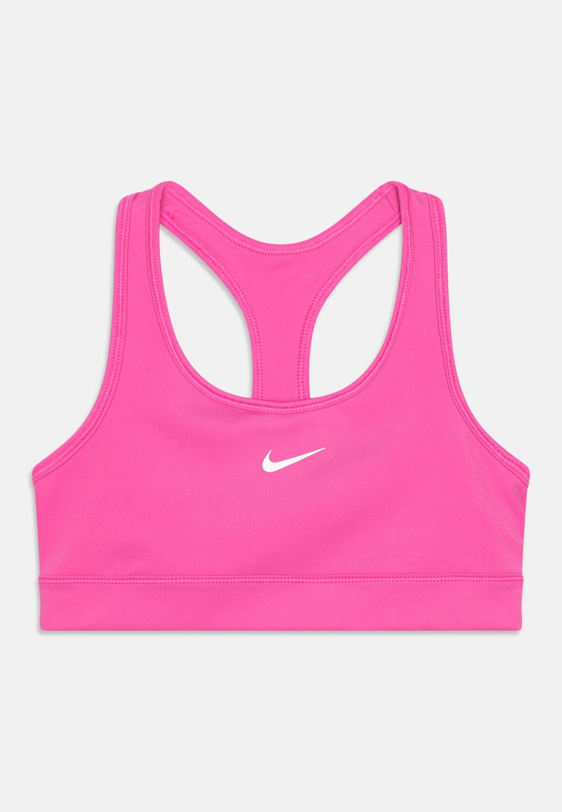 Nike Performance DRY FIT BRA - Spordirinnahoidjad - playful pink/white
