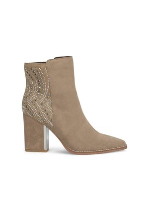 Boots à talons - marrón jaspeado