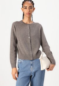 Samsøe Samsøe BOSTON CARDIGAN - Kardiganas - grey blue mel.