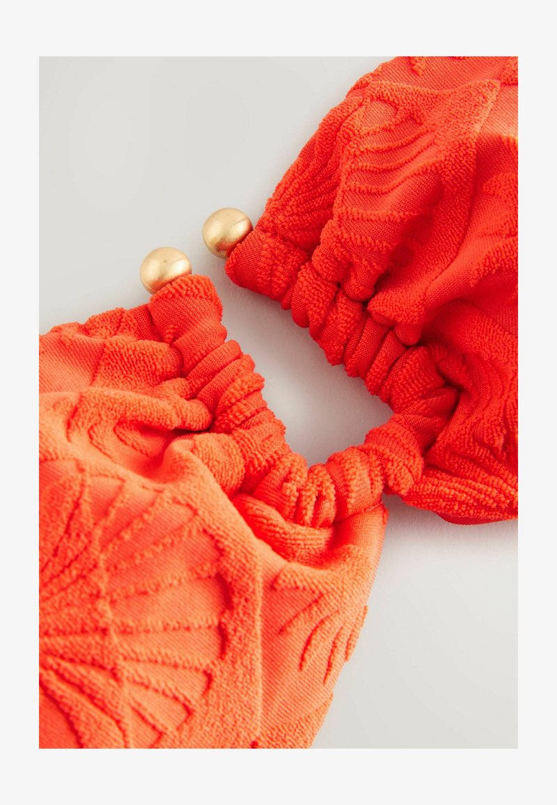 Rojo Shell Next Top de bikini - red shell jacquard/rojo - Zalando.es