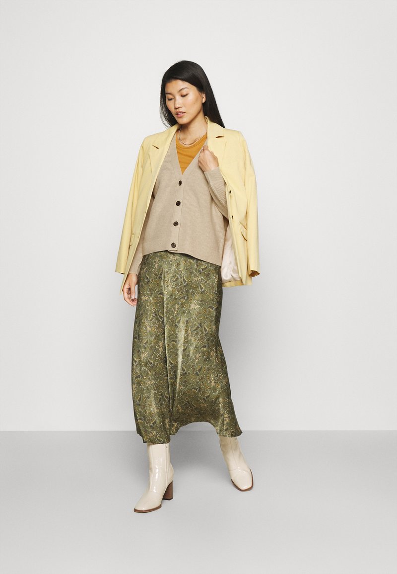 Damen Strickjacken | s.Oliver Strickjacke beige - KN00856 Damen Strickjacken | s.Oliver Strickjacke beige - KN00856