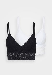 2 PACK - Corpete - white/black
