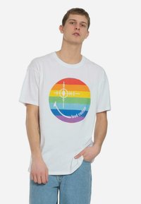 Homeboy Camiseta estampada - white