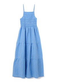 B.ANGEL CHECKED - Vestito casual - light blue