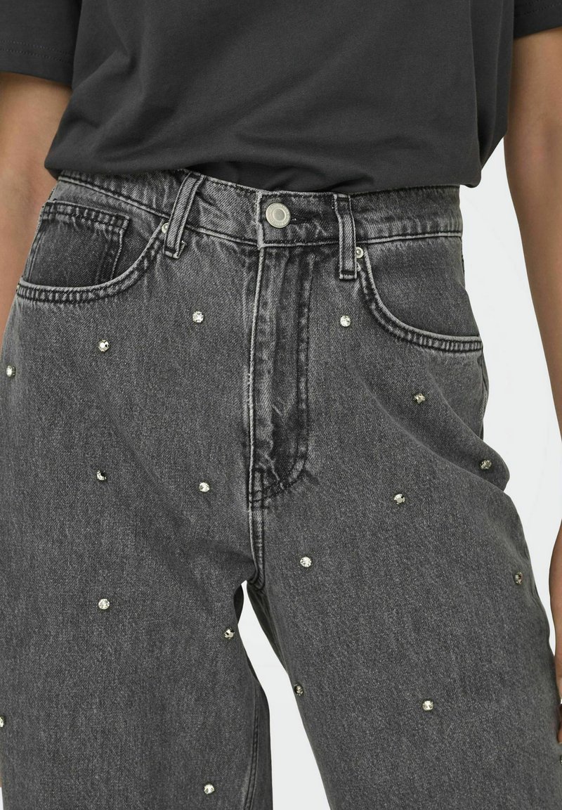 ONLY dames Jeans Only Female Jeans Mit Weitem Bein Onljuicy Hohe Taille