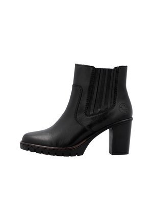 Bottines à plateau - schwarz