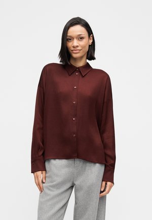 CLOELIA - Bluza z gumbi - red